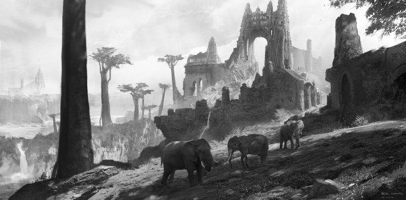 Illustration for article titled It's the End of the World as This Concept Art Knows it